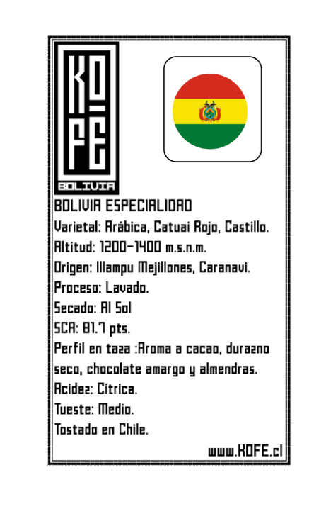 Bolivia 1 Kgr.