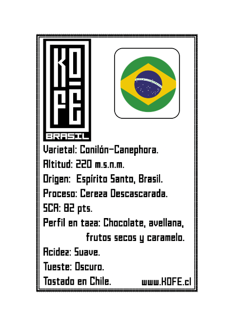 Brasil espresso 250 g