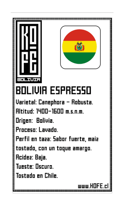 Pack espresso 500 g