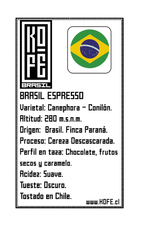 Brasil 500 gr.