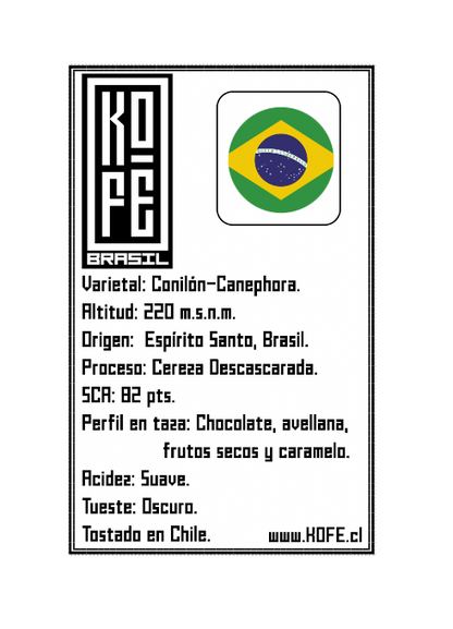 Brasil espresso 250 g
